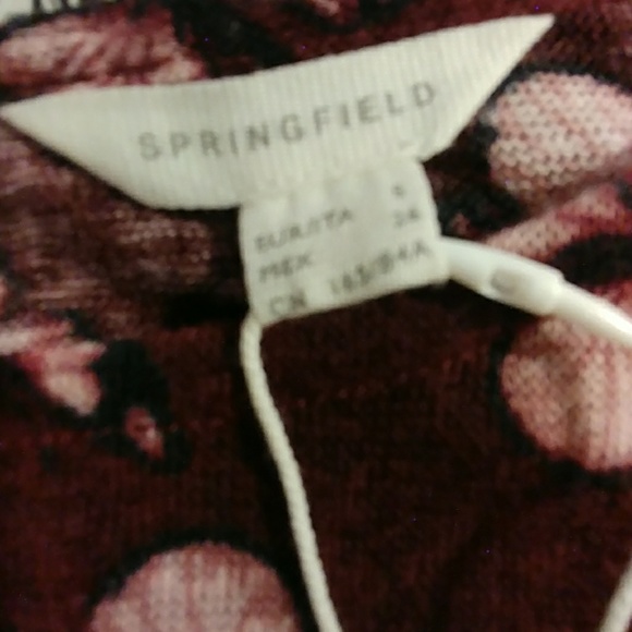 Springfield Butterfly Hi Low L/S Top - Picture 5 of 6